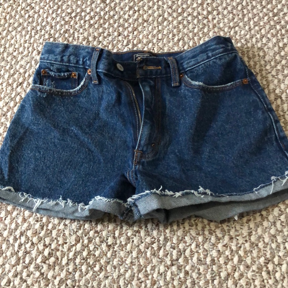 High rise shorts